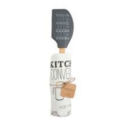 Gray Measure Spatula Towel Set